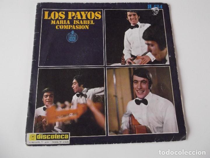 Discos de vinilo: LOS PAYOS - Mar&iacute;a Isabel - Foto 1
