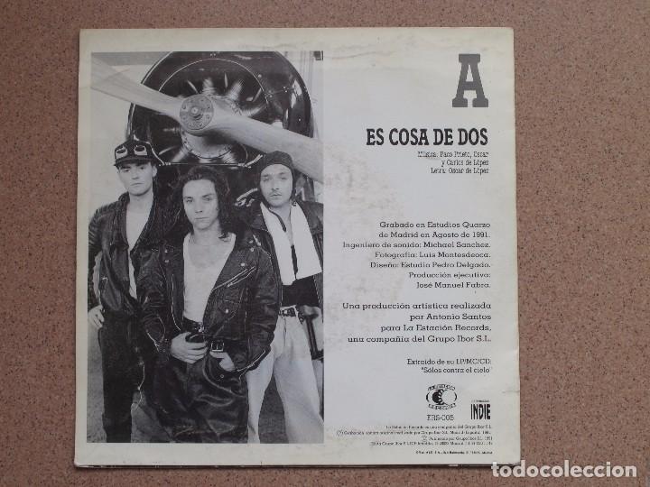 Discos de vinilo: DRAGON RAPIDE - ES COSA DE DOS - DISCO PROMOCIONAL - Foto 2