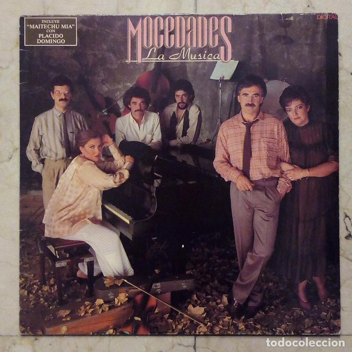 Discos de vinilo: LP MOCEDADES - LA M&Uacute;SICA - CBS 1983. - Foto 1