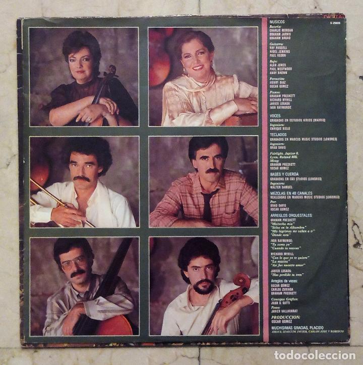 Discos de vinilo: LP MOCEDADES - LA M&Uacute;SICA - CBS 1983. - Foto 3