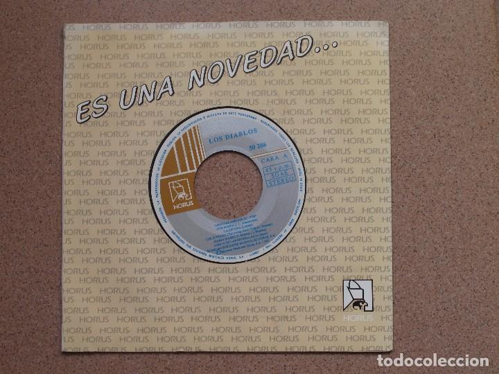 Discos de vinilo: LOS DIABLOS - GRACIAS AMIGOS + EL PEZ - Foto 1