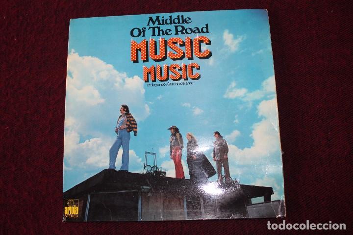Discos de vinilo: FUNDA LP-MIDDLE OF THE ROAD - MUSIC, MUSIC - EDICI&Oacute;N DE 1973 - DOBLE PORTADA
