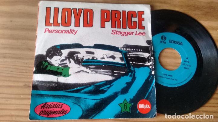 Discos de vinilo: SINGLE (VINILO) DE LLOYD PRICE NUEVO - Foto 1