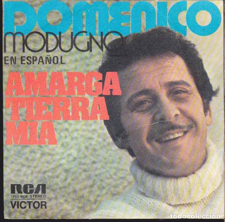 Discos de vinilo: AMARGA TIERRA MIA &middot;&middot;&middot;DOMENICO - Foto 1
