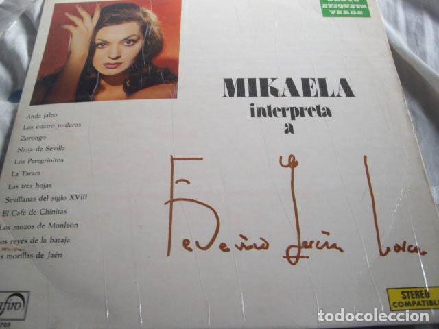 Discos de vinilo: MIKAELA INTERPRETA A GARCIA LORCA - Foto 1