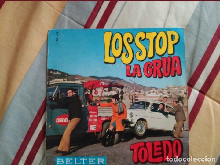 Discos de vinilo: los stop single la grua 1968 - Foto 1