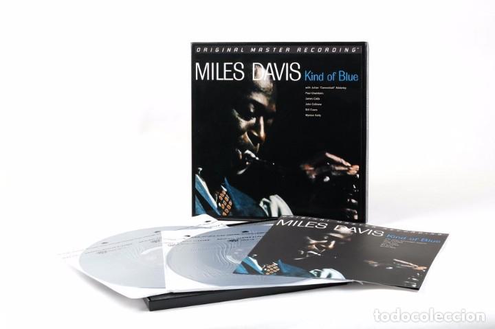 Discos de vinilo: MILES DAVIS - KIND OF BLUE Edición Limitada y Numerada MFSL 2LP vinilo 180g Box Set Precintado - Foto 3 - 76382283