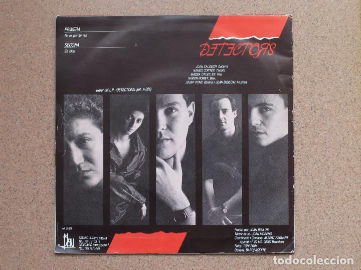 Discos de vinilo: DETECTORS - NO ES POT FER RES - ELS IDOLS - Foto 2