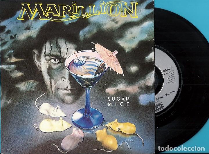 Discos de vinilo: MARILLION: SUGAR MICE / TUX ON - Foto 1