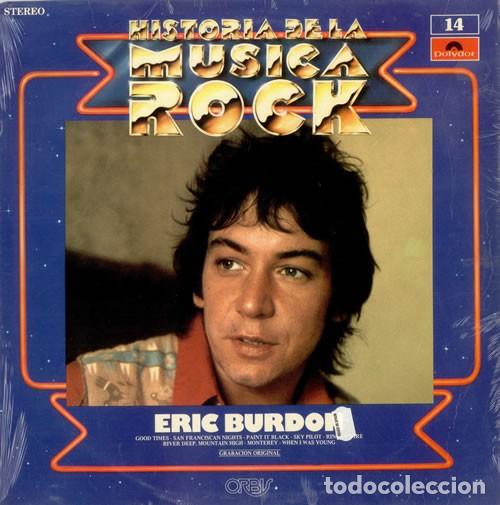 Discos de vinilo: ERIC BURDON - HISTORIA DE LA MUSICA ROCK - Foto 1