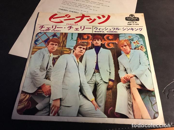 Discos de vinilo: PEANUTS ( CHERRY CHERRY / WISHFUL THINKING) SINGLE JAPAN (EPI5) - Foto 3