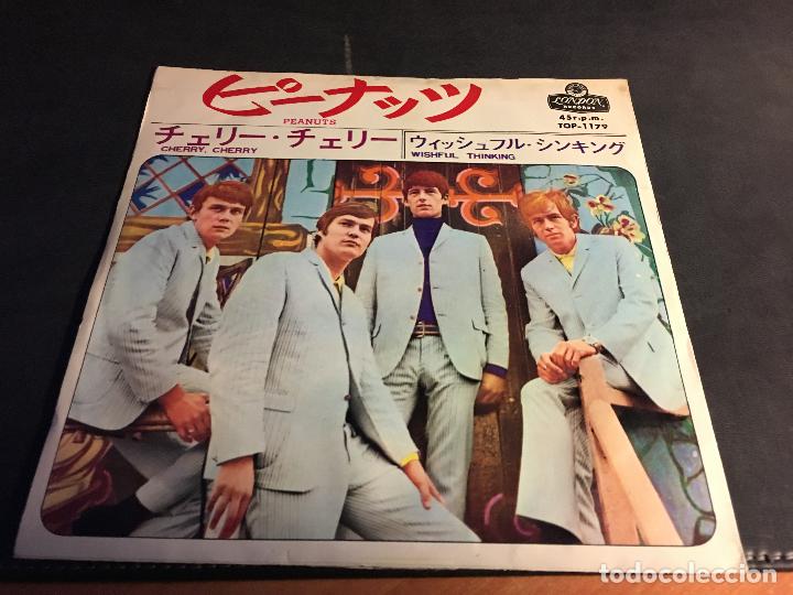 Discos de vinilo: PEANUTS ( CHERRY CHERRY / WISHFUL THINKING) SINGLE JAPAN (EPI5) - Foto 4