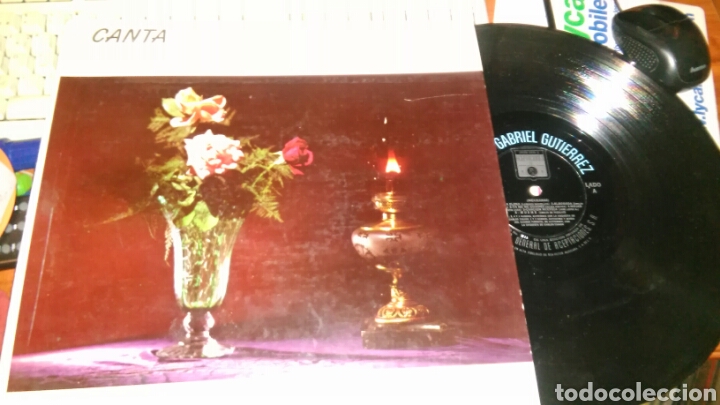 Discos de vinilo: Canta Gabriel gutierrez lp mexico - Foto 1