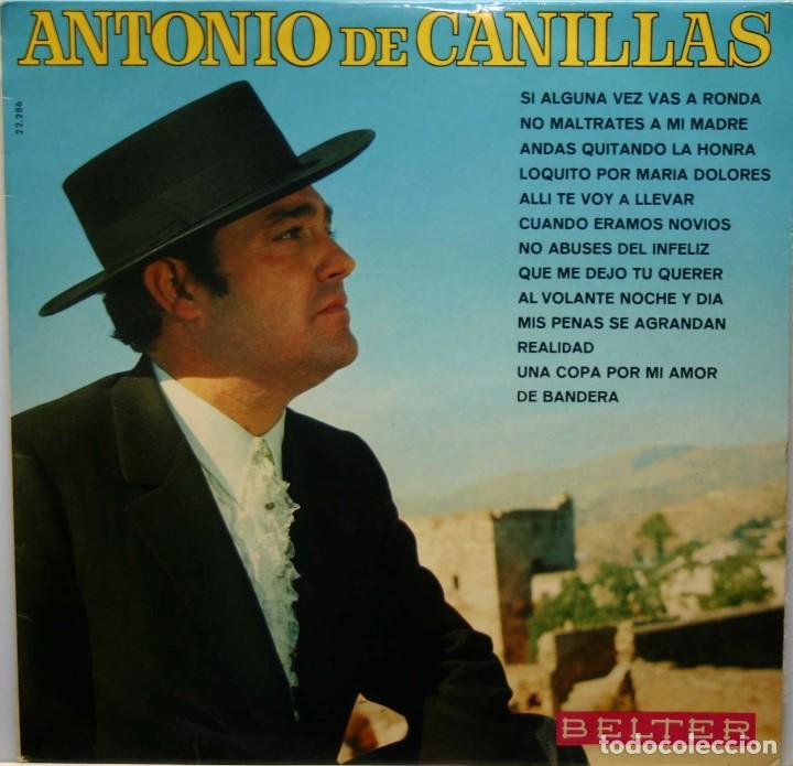 Discos de vinilo: ANTONIO DE CANILLAS LP belter 1969 - Foto 1