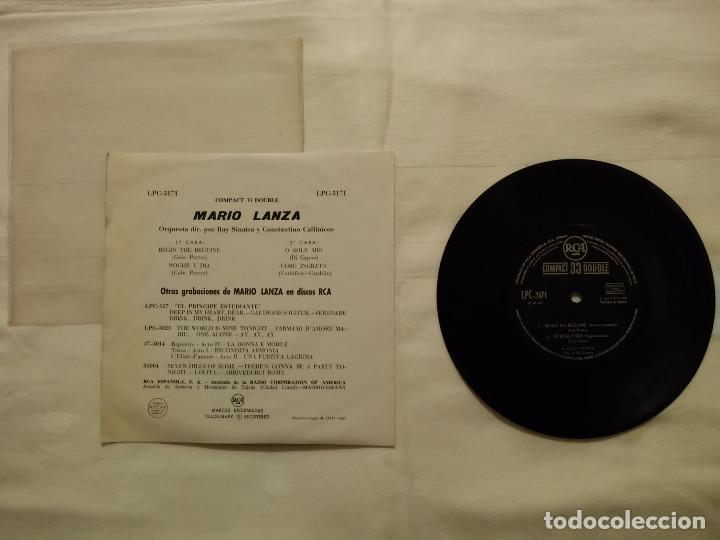 Discos de vinilo: SINGLE - Mario Lanza - DISCOS - Begin the Beguine - 1962 - RCA - Foto 2