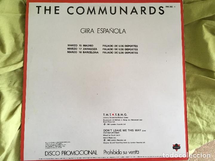 Discos de vinilo: 12&rdquo; MAXI-THE COMMUNARDS-T.M.T - Foto 2