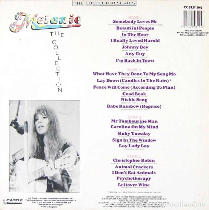 Discos de vinilo: MELANIE - THE COLLECTION (2xLP, Vinilo, UK) - Foto 2
