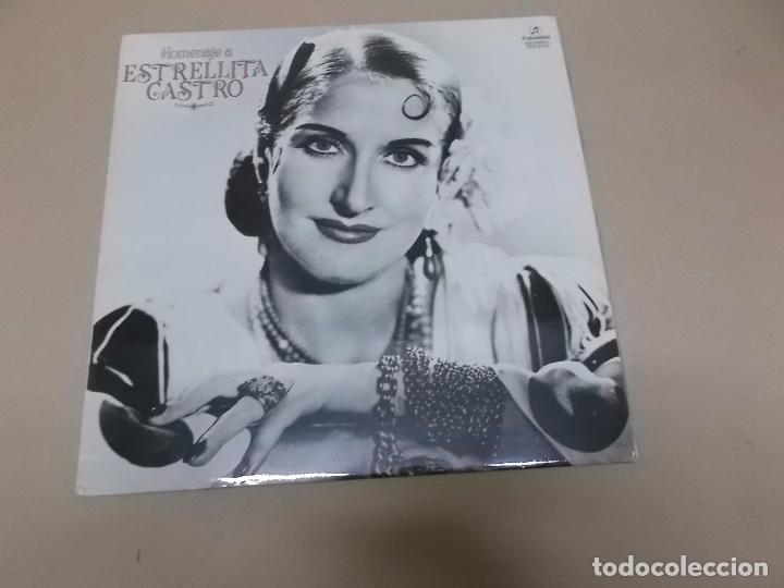 Discos de vinilo: ESTRELLITA CASTRO (LP) HOMENAJE A&Ntilde;O 1983 - Foto 1