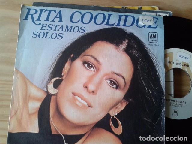 Discos de vinilo: SINGLE (VINILO) DE RITA COOLIDGE  A&Ntilde;OS 70 - Foto 1
