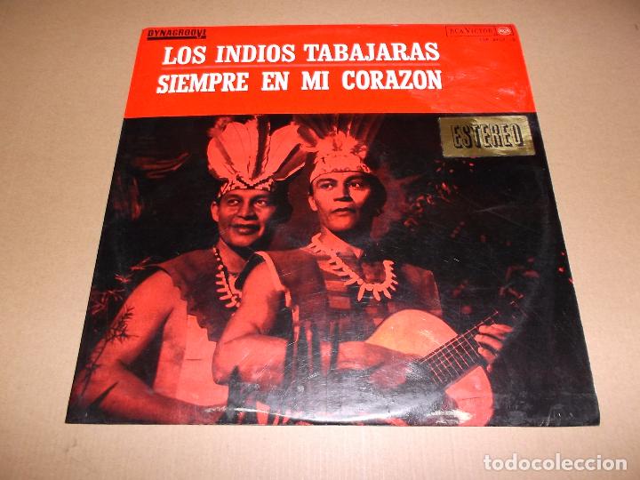Discos de vinilo: LOS INDIOS TABAJARAS (LP) SIEMPRE EN MI CORAZON A&Ntilde;O 1966 - Foto 1