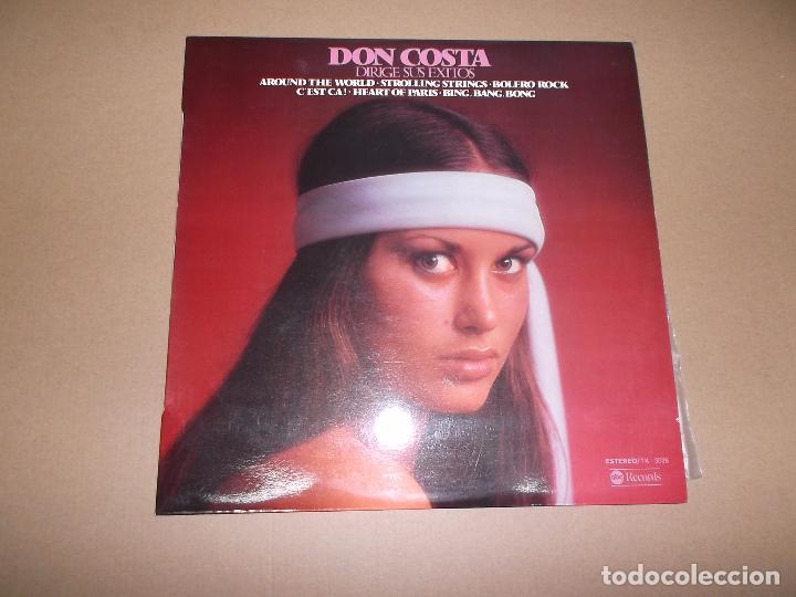 Discos de vinilo: DON COSTA (LP) DIRIGE SUS EXITOS A&Ntilde;O 1976 - Foto 1