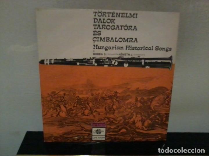 Discos de vinil: Hungarian Historical Songs  LP Burka S.  Nemeth J.   EX/M-