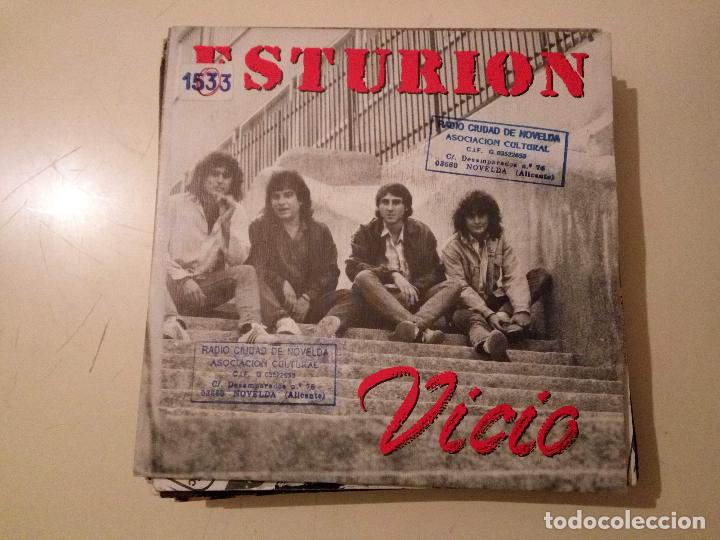 Discos de vinilo: CN ESTURION - VICIO - ROCK DURO HEAVY - Foto 1