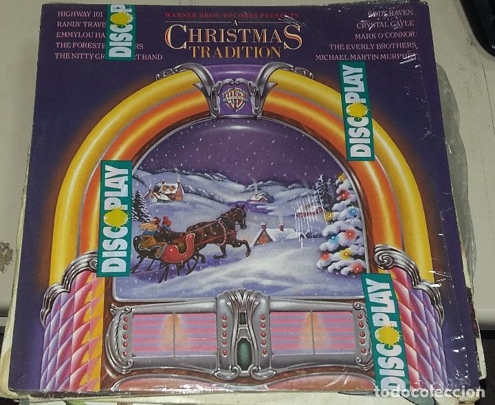 Discos de vinilo: LP CHRISTMAS TRADITION. 1987. WARNER BROS RECORDS - Foto 1