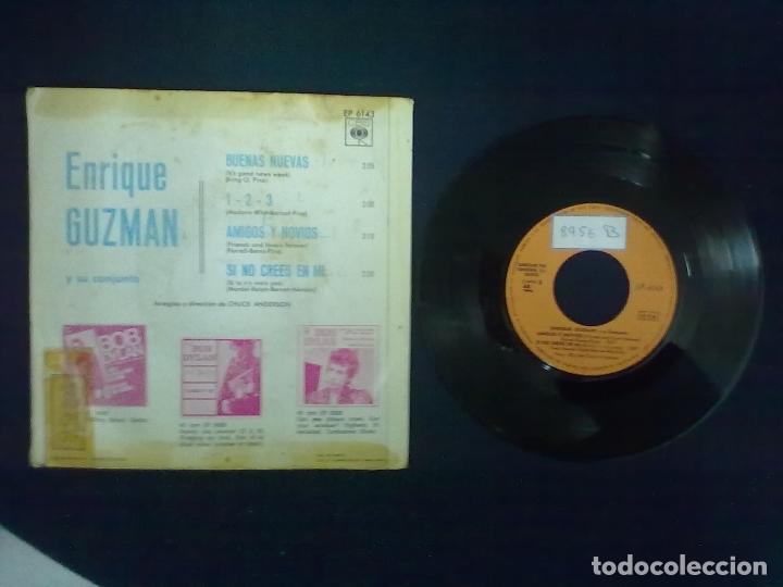 Discos de vinilo: ENRIQUE GUZMAN BUENAS NUEVAS + 3 - Foto 2