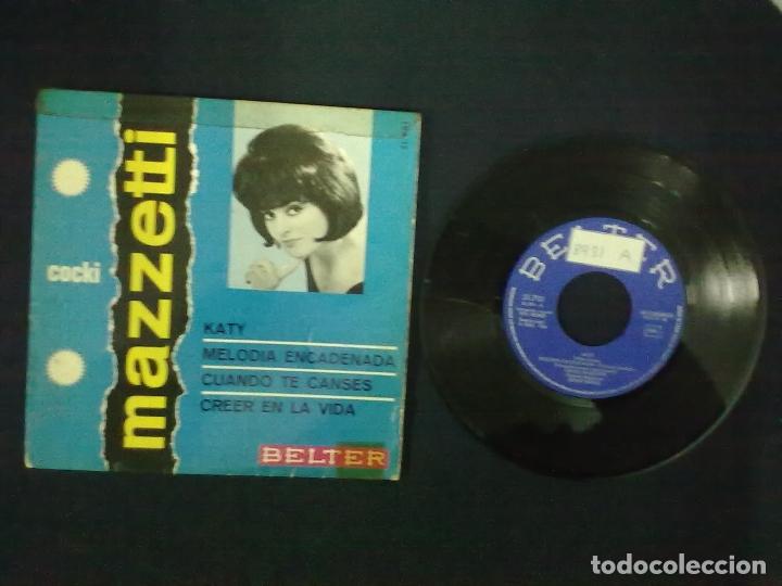 Discos de vinilo: COCKI MAZZETTI KATY + 3 - Foto 1