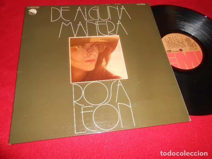 Discos de vinilo: ROSA LEON DE ALGUNA MANERA LP 1973 EMI EDICION ESPA&ntilde;OLA SPAIN gatefold