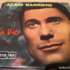 Discos de vinilo: RA110 DISCO SINGLE EP ALAIN BARRIERE / MA VIE / ADIEU LA BELLE / UN ETE (EP 1964). Lote 76889435