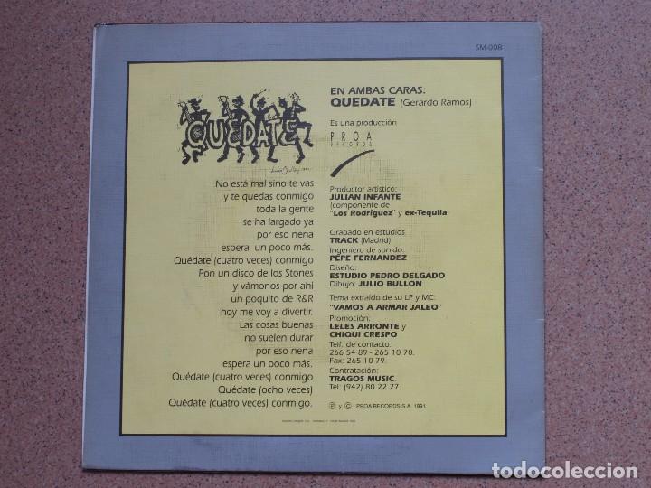 Discos de vinilo: LA BURLA - QUEDATE - Foto 2