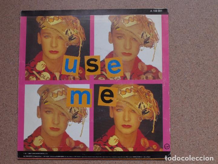 Discos de vinilo: BOY GEORGE - EVERYTHING I OWN + USE ME - Foto 2