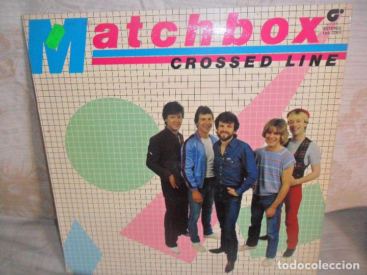 Discos de vinilo: MATCHBOX - CROSSED LINE - LP 1982 SPAIN - - Foto 1