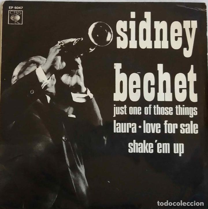 Discos de vinilo: SIDNEY BECHET, JUST ONE OF THOSE THINGS. EP ESPA&Ntilde;A - Foto 1