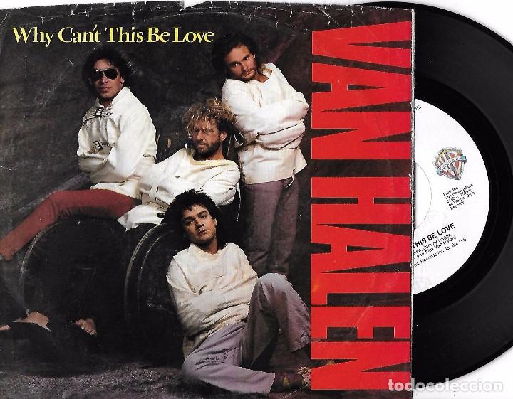 Discos de vinilo: VAN HALEN: WHY CAN&acute;T THIS BE LOVE / GET UP - Foto 1