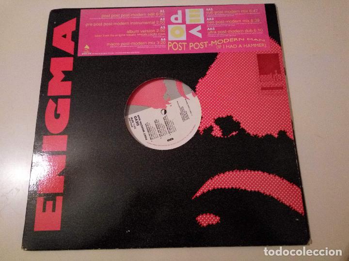 Discos de vinilo: CN MAXI SINGLE DEVO - POST POST-MODERN MAN - ULTRARARE PROMO EDITION QUALITY - Foto 1