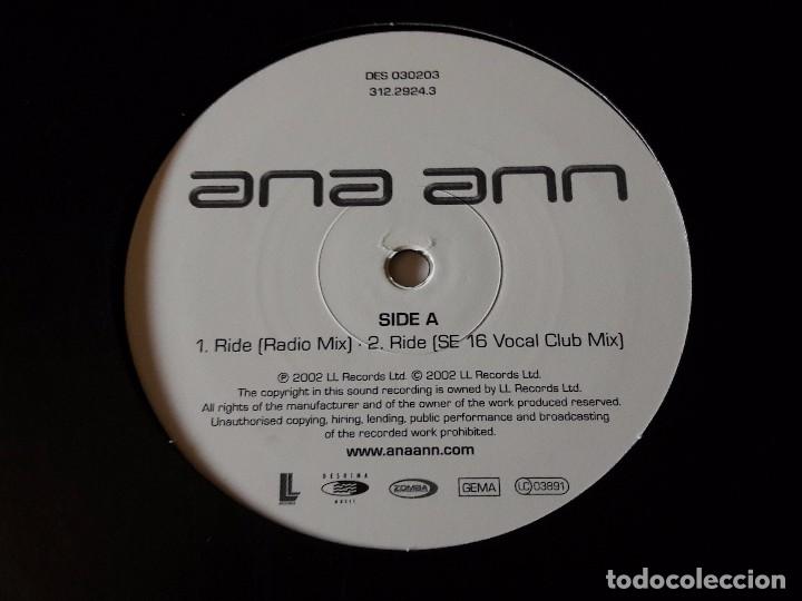 Discos de vinilo: Ana Ann - Ride - 2002 - Foto 1