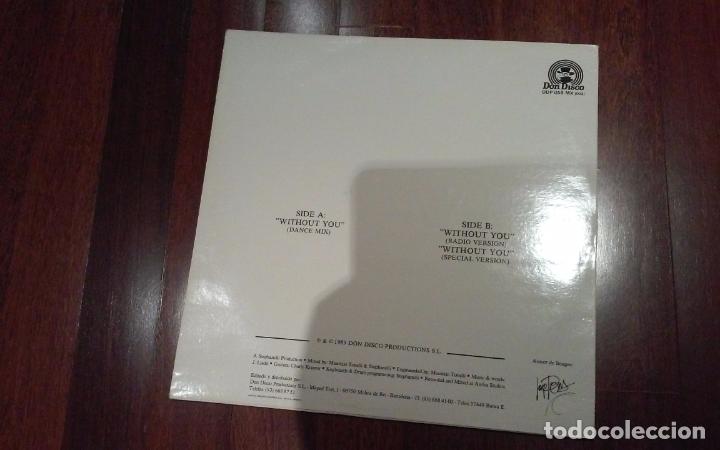 Discos de vinilo: Pat & bel-without you.maxi espa&ntilde;a - Foto 2