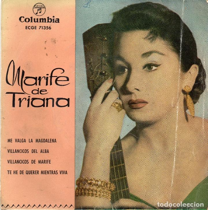 Discos de vinilo: MARIFE DE TRIANA - ME VALGA LA MAGDALENA - EP - Foto 1