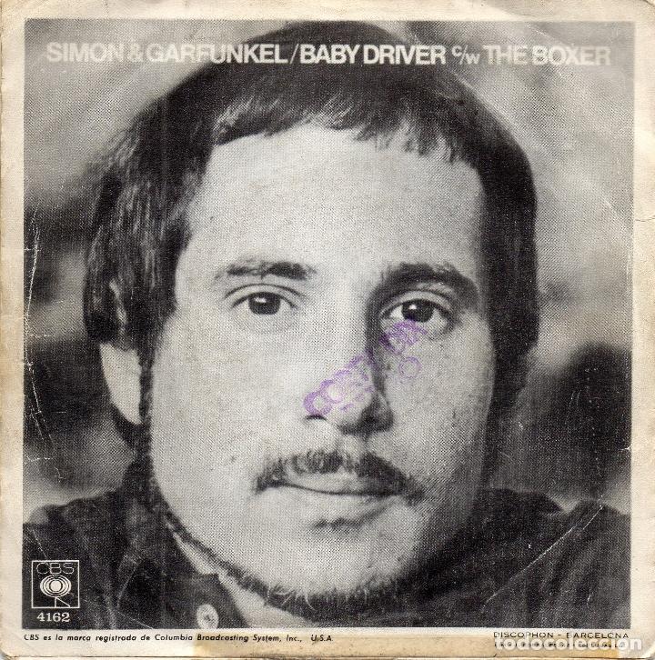 Discos de vinilo: SIMON & GARFUNKEL - THE BOXER - SINGLE - Foto 2