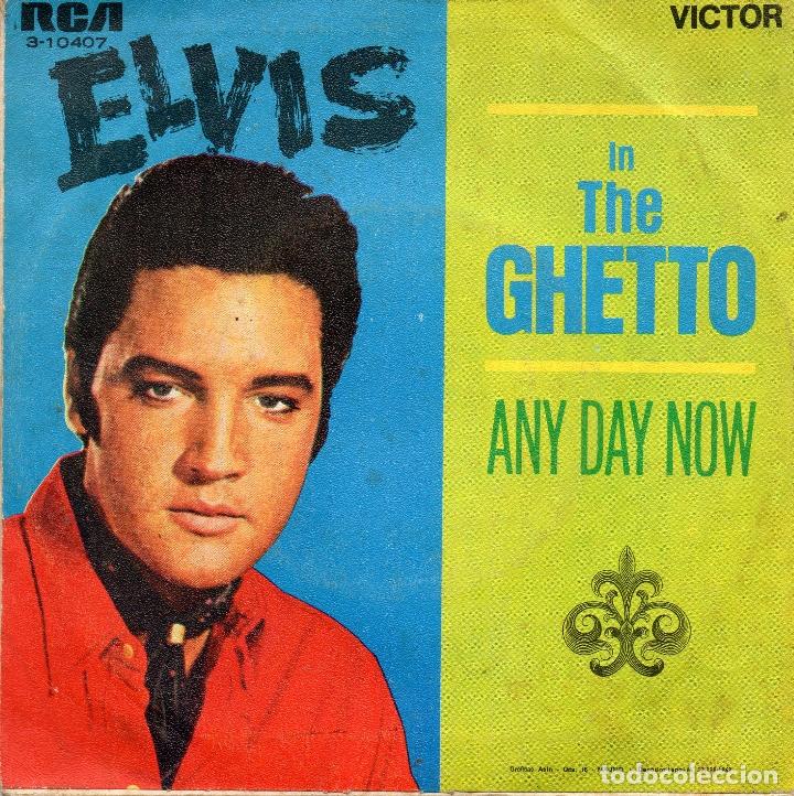 Discos de vinilo: ELVIS - IN THE GHETTO - 1969 - Foto 2