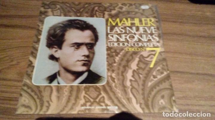 Discos de vinilo: Mahler - Las nueve sinfonias. Disco 7 - Foto 1