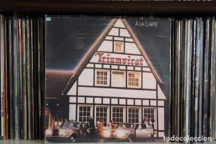 Discos de vinilo: TRIUMVIRAT. A LA CARTE,1&ordf; EDICCI&Oacute;N HARVEST RECORDS, 1978, PROGRESIVO - Foto 1