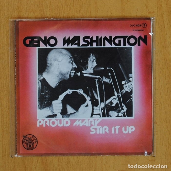 Discos de vinilo: GENO WASHINGTON - PROUD MARY / STIR IT UP - SINGLE - Foto 1
