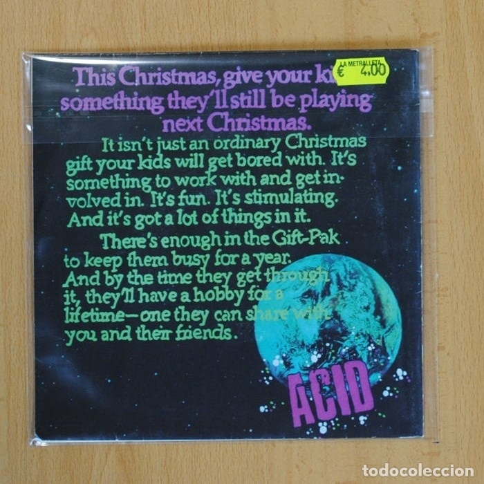 Discos de vinilo: JUNK FORCE - ACID YOUR XMAS - SINGLE - Foto 2