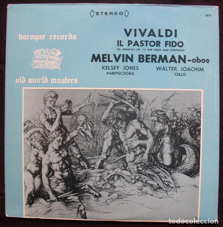 Discos de vinilo: Vivaldi - Il Pastor Fido - Raro LP - Foto 1