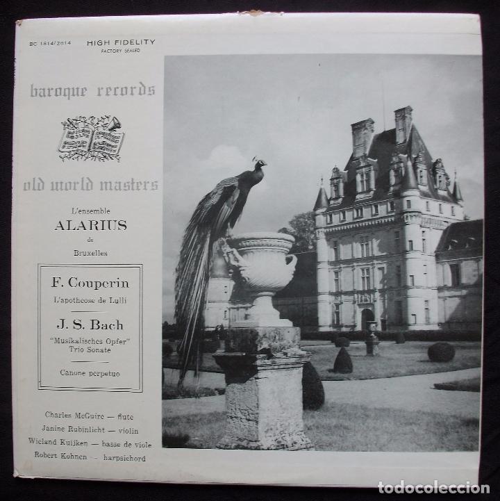Dischi in vinile: Bach Trio Sonate / Couperin - Kuijken - Raro LP