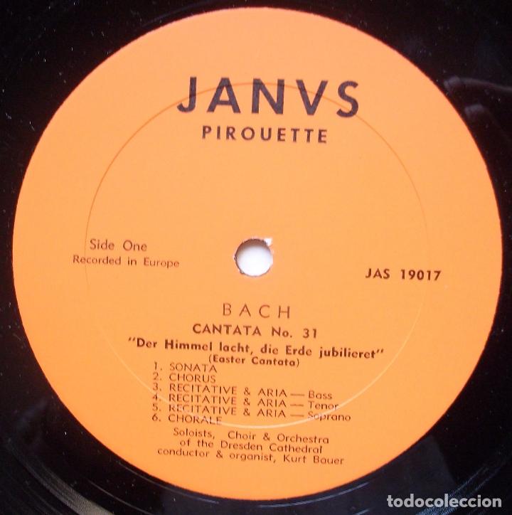 Discos de vinilo: Bach Cantatas / Buxtehude - raro LP - Foto 3